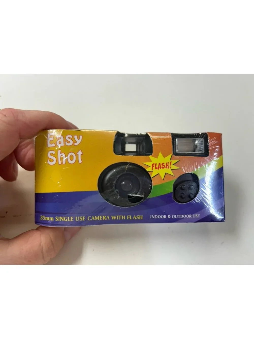 New Sealed Easy Shot Disposable Camera 35mm Single Use 27 Exp Indoor Outdoor